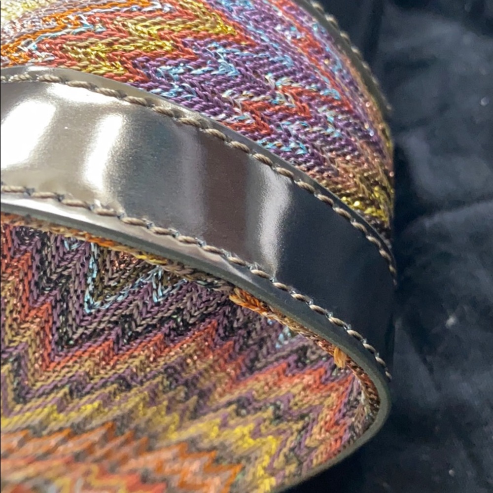 MISSONI Lurex shoulder bag NWT - Picture 4 of 11